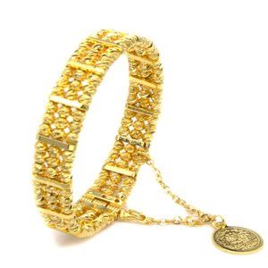 Gold Plated with Brass Bangle